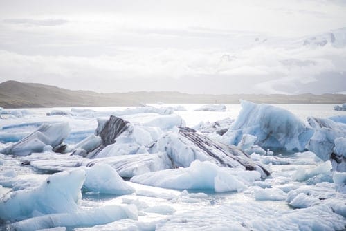 Ice breakup with a back